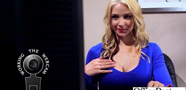  Sex Tape With Round Big Tits Horny Office Girl (sarah vandella) clip-28